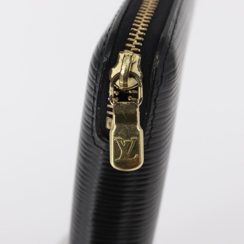 LOUIS VUITTON Epi Agenda Geod Travel Case Black M63872 LV Auth am9885 - Picture 8 of 16